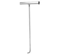 MUELODSIC Stainless Steel T Hook Manhole Lifter Lifting Tool for Doors Goods Frames Versatile Practical Heavy Duty Pulling Hook for Sewer Covers