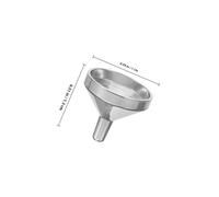 MUELODSIC Stainless Steel Tiny Funnel for Filling Small Bottles Liquid Dispensing Tool for Perfume Essential Oils and Small Container Refills