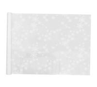 MUELODSIC Static Cling Window Privacy Film Removable Frosted Decorative Glass Sticker for Bathroom Balcony Bedroom Office Elegant Snowflake Pattern Light-filtering No Residue Indoor Use