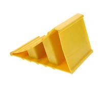 MUELODSIC Sturdy Plastic Wheel Chock Heavy-duty Tyre Stopper for Secure Vehicle Parking Outdoor Use Anti-slip Wheel Block for Cars Trailers Trucks
