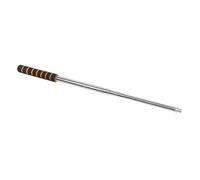 MUELODSIC Telescoping Stainless Steel Pool Cue Stick with Adjustable and Private Design for Enhanced Control Durable Billiards Bridge Stick for Snooker and Pool Table Games Orange Handle
