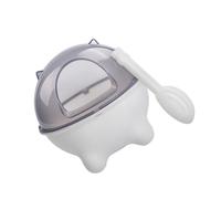 MUELODSIC Thickened Pet Bathtub for Hamster Bathing Lightweight Plastic Sand Bath Container for Small Pets Portable Hamster Bathroom for Clean and
