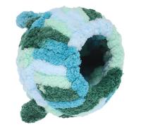 MUELODSIC Thickened Plush Parrot Nest Cozy Snuggle Hut for Budgie Parakeet Cockatiel Lovebird Canary Finch Small Pets Soft Warm Coral Fleece Breeding Box Easy-clean Bird House Bed Cage