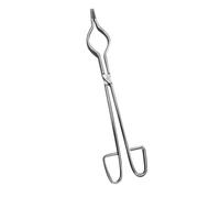 MUELODSIC Thickened Stainless Steel Crucible Tongs Long Metal Refining Casting Tool for Jewelry Melting Heat-Resistant Laboratory Clamp for Beakers Test Tubes and Precious Metal Smelting