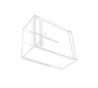 MUELODSIC Transparent Acrylic Reptile Breeding Box with Assembled Terrarium Design Feeding Enclosure for Small Pets Like Spiders Lizards Turtles Frogs and Corn Snakes Weather Resistant with