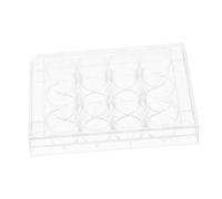 MUELODSIC Transparent Cell Culture Plate with Lid for Laboratory Use Plastic Tissue Culture Tool for Cell Growth and Behavior Studies Organized Life Science Equipment