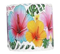 MUELODSIC Tropical Flower Bulletin Board Borders Flexible Classroom Display Trim with Scalloped Hawaii for Blackboard Wall Party Home Decor and Versatile Decorative Border Paper