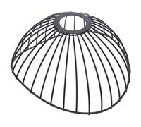 MUELODSIC Vintage Industrial Metal Wire Lampshade with Cage Design for Floor Lamps Rustic Farmhouse Style Easy Installation Compatible with Various Bulb Types for Living Room and Bedroom
