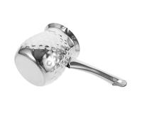 MUELODSIC Vintage Stainless Steel Coffee Pot with Scald Handle for Espresso and Milk Frothing Quick Heating Beverage Jug Suitable for Home and Turkish Coffee Brewing