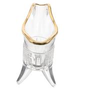 MUELODSIC Vintage Style Multi-Function Glass Wine Cup Antique Design for Home Hotel Party Use Clear Glass Imperial Goblet