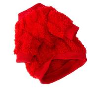 MUELODSIC Warm Winter Puppy Coat Year of Sweater Comfortable Wearable Pet Clothes for Walking Running Hiking Cozy Decorative Dog Costume in Bright Red