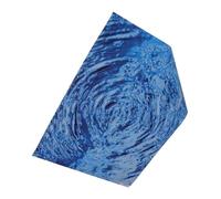 MUELODSIC Water Surface Decals Adhesive Wall Sticker Water Grain Pattern for DIY Architectural Models and Micro Landscape Easy to Apply Smooth Flat Surfaces for Bedroom Decor and Home Wall