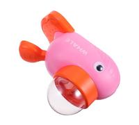 MUELODSIC Whale-shaped Dog Treat Dispenser Interactive Slow Feeder Puzzle with Button-controlled Food Release Freshness Preserving Design for Training and Healthy Eating