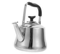 MUELODSIC Whistling Teakettle Stainless Steel Water Kettle with Filter Screen Thickened Body and Comfortable Handle for Stovetop Boiling and Tea Brewing Random Lid Style