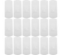 MUELODSIC White Candy Pillow Boxes with Window, 50Pcs Small Paper Boxes 16X7.8X2.5Cm for Chocolate, Bakery, Jewelry Display and Festive Presentation