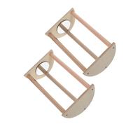 MUELODSIC Wooden Chick Roosting Bar for Brooder Swing Perch Stand for Chickens and Hens Lightweight Sturdy Poultry for Indoor Outdoor Chicken Coop Promotes Social Activity and Wellbeing