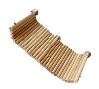 MUELODSIC Wooden Hamster Platform Stable Pet Perch for Cage with Easy Installation Suitable for Guinea Pigs and Small Birds Activity Playground