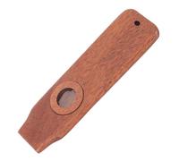 MUELODSIC Wooden Kazoo Instrument with Replaceable Diaphragms for Guitar Partner and Ukulele Accompaniment Beginner-friendly Portable Kazoo Flute Easy to Play and Compact for Adults