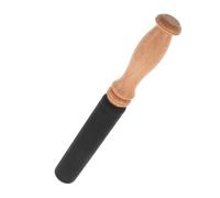 MUELODSIC Wooden Tibetan Singing Bowl Mallet for Sound Therapy Pu Wrapped Striker for Mindfulness Practices and Percussion Instrument Resonance