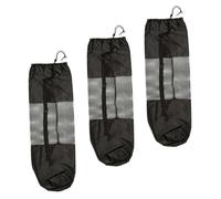 MUELODSIC Yoga Mat Storage Mesh Bags Tightening Free Adjustment with Strap 3pcs Breathable Polyester Nylon Carry Bags for Easy Storage Daily Life and Yoga Use