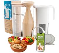 Mülsi Soul, nut Milk Maker Machine Plant Milk Maker for Soy Milk, Homemade Almond Milk Maker, Oat Milk, Plant-Based Milk and Dairy Free Beverages, Nut Bag’s Next Generation 27oz