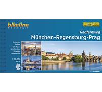 München - Regensburg - Prag: 1:50.000, 474 km, wetterfest/reißfest, GPS-Tracks Download, LiveUpdate (Radtourenbücher)