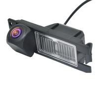 MUEOSI 170 Degree HD 1080P AHD Fisheye Special Vehicle Rear View Camera, for Opel, Astra H J Corsa Meriva Zafira Insignia, for Fiat, Grande Car Reversing Camera(BLACK AHD-Dynamic)