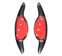 MUEOSI 1Pair Carbon Fiber Auto Steering Wheel Shift Paddle Shifter Extension, for Nissan, for Teana, for Altima 2019 2020 Car Interior Accessories Car Paddle Shifters(Black)