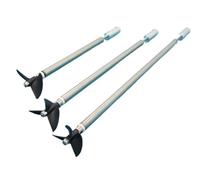 MUEOSI 1Set Drive Shaft Kit CW Propellers Joint Axle Sleeve, For RC Jet Boats L10/15/20/25/30cm Transmission Axle D32mm 3mm Boat Drive Shaft(20x15cm for 3mm)