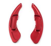 MUEOSI 2Pcs Aluminum Car Steering Wheel Paddle Shift Extension Shifter, for Mazda 3, for Axela, for Mazda 6, for Atenza 2014-2018 & CX-5 2016 2017 2018 Car Paddle Shifters(Red)