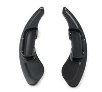 MUEOSI 2Pcs Aluminum Car Steering Wheel Paddle Shift Extension Shifter, for Mazda 3, for Axela, for Mazda 6, for Atenza 2014-2018 & CX-5 2016 2017 2018 Car Paddle Shifters(Black)