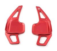 MUEOSI 2Pcs Car Steering Wheel Shift Paddles Blade Shifter Extension, for BMW, 3 5 Series F10 F30 F80 320i 325i 330i RT Car Paddle Shifters(Black Red)