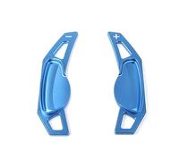 MUEOSI 2Pcs Car Steering Wheel Shift Paddles Extension Shifters Stickers, for Benz, for Smart, 451 453 Fortwo 09-17 Forfour 2015-2017 Car Paddle Shifters(BLACK Blue)