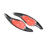 MUEOSI 2Pcs/Pair Carbon Fiber Car Steering Wheel Shift Paddle Shifter Extension Parts, for Hyundai, LA, for Festa 2019 2020 2021 Car Paddle Shifters(Black)