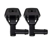 MUEOSI 2Pcs Windshield Wiper Jet Washer Nozzle Windscreen Washer Wipers Parts Vehicle Fan Shaped Water Spray, for VOLVO, S60 V70 XC70 Windscreen Washer Nozzle