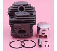 MUEOSI 36mm Cylinder Piston Rebuild Kit Assembly, For Mitsubishi TL33 Chinese BG330 Trimmer Brushcutter Replacement KC13011AA Chainsaw Cylinder Piston