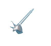 MUEOSI 4-blade Propeller With 15cm/20cm/25cm/30cm/35cm Jet Boat Left Right Propeller 5mm Boat Model Axle Fully Submerged Paddle Boat Drive Shaft(Axle 20cm 60mm CW)