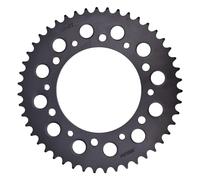 MUEOSI 520 43T 47T 51T Rear Sprocket Gear Staring Wheel CRM250A XR250R XR250S XR250 III S Baja XR 250 400 XR400 XR400R XR650R Motorcycle Rear Sprocket(47T)