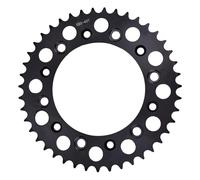 MUEOSI 520 43T 47T 51T Tooth Rear Sprocket Gear Wheel CR125 CR125R CR250 CR250RR CR250RS CR250R CRF250 CRF250R CR 125 CRF 250 Motorcycle Rear Sprocket(43T)