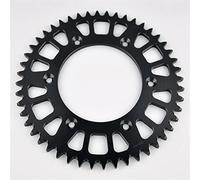 MUEOSI 520 Motorcycle Rear Sprocket CRF450R 2002-2019 CRF450X 2005-2018 XR650R 2000-2007 XL250 ME06 CRF230F 2003-2019 Motorcycle Rear Sprocket(48T black)