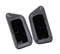 MUEOSI ABS Car Armrest Container Door Storage Box Handle Boxes Case, for Ford, for Ecosport, 2012-2017 Accessories Car Door Handle Storage Box Door Handle Armrest Storage Box(BLACK Carbon fiber front)