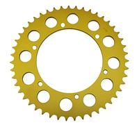 MUEOSI Aluminium Motorcycle Rear Sprocket Gear, for, for BMW, 650 Xchallenge Xcountry 2007-2008 7075-T6 520 47T Motorcycle Rear Sprocket(Dark Grey)