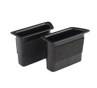 MUEOSI Black/Beige Front And Rear Door Handle Storage Box, for VOLVO, XC60 Car-Styling Container Holder Tray Accessories 2014-2017 Car Door Handle Storage Box Door Handle Armrest Storage Box(BLACK 2pc