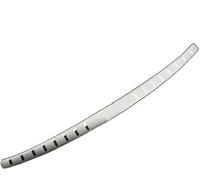 MUEOSI Car Accessories Stainless Rear Bumper Protector Sill Trunk Tread Plate Trim, for Mazda, Cx-30 Cx 30 2020 2021 2022 2023 Rubber Rear Bumper Guard(Silver)