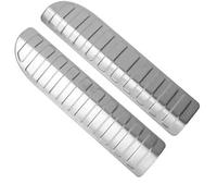 MUEOSI Car Rear Bumper Protector Inner Cover Trim Accessories, for Land, for Rover, for Range, for Rover, Sport 2014 2015 2016 2017 2018 Rubber Rear Bumper Guard(Silver)