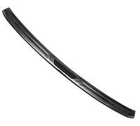 MUEOSI Car Rear Bumper Protector Sill, for MG, HS 2018 2019 Trunk Tread Plate Trim Trunk Rear Guard Tread Plate Styling Rubber Rear Bumper Guard(BLACK 13)