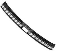 MUEOSI Car Rear Bumper Protector Sill, for MG, HS 2018 2019 Trunk Tread Plate Trim Trunk Rear Guard Tread Plate Styling Rubber Rear Bumper Guard(BLACK 14)