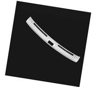 MUEOSI Car Rear Bumper Protector Sill, for MG, HS 2018 2019 Trunk Tread Plate Trim Trunk Rear Guard Tread Plate Styling Rubber Rear Bumper Guard(BLACK 2)