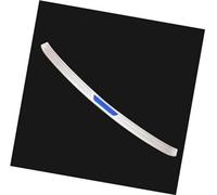 MUEOSI Car Rear Bumper Protector Sill, for MG, HS 2018 2019 Trunk Tread Plate Trim Trunk Rear Guard Tread Plate Styling Rubber Rear Bumper Guard(BLACK 4)
