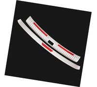 MUEOSI Car Rear Bumper Protector Sill, for MG, HS 2018 2019 Trunk Tread Plate Trim Trunk Rear Guard Tread Plate Styling Rubber Rear Bumper Guard(BLACK 9)